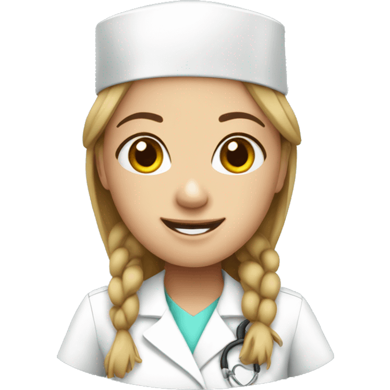 cute nurse emoji