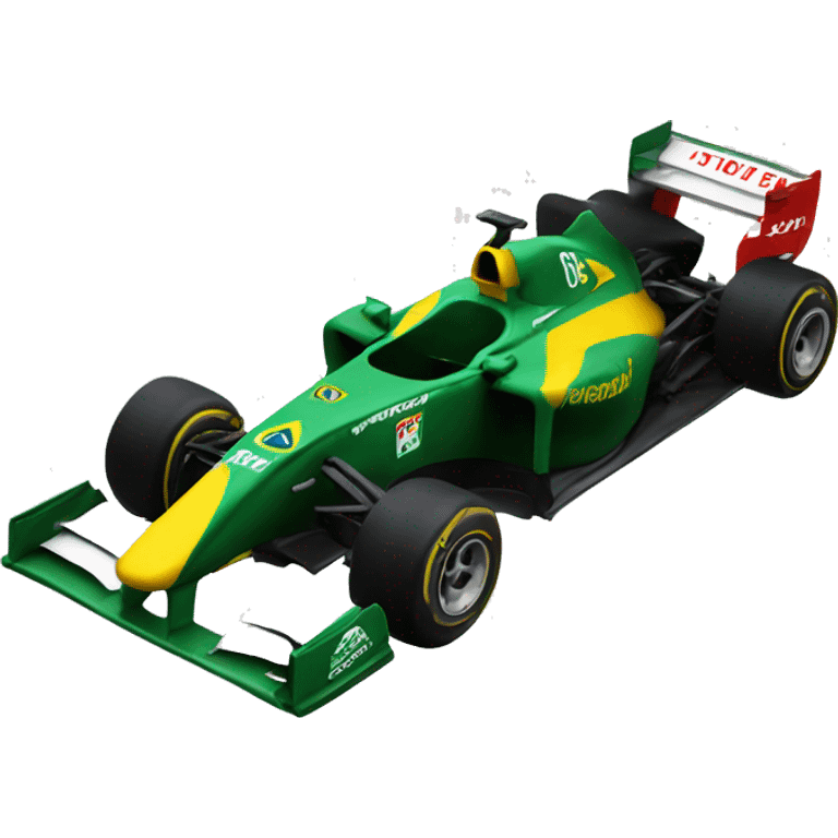 f1 brazilian car  emoji