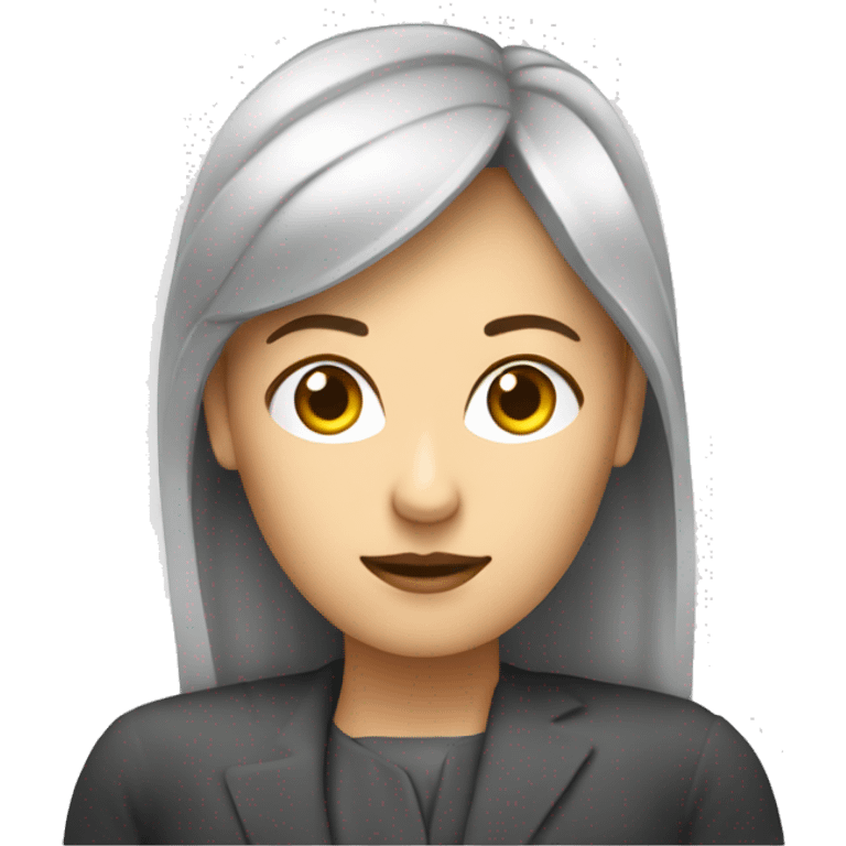 a woman data analysts with bang emoji