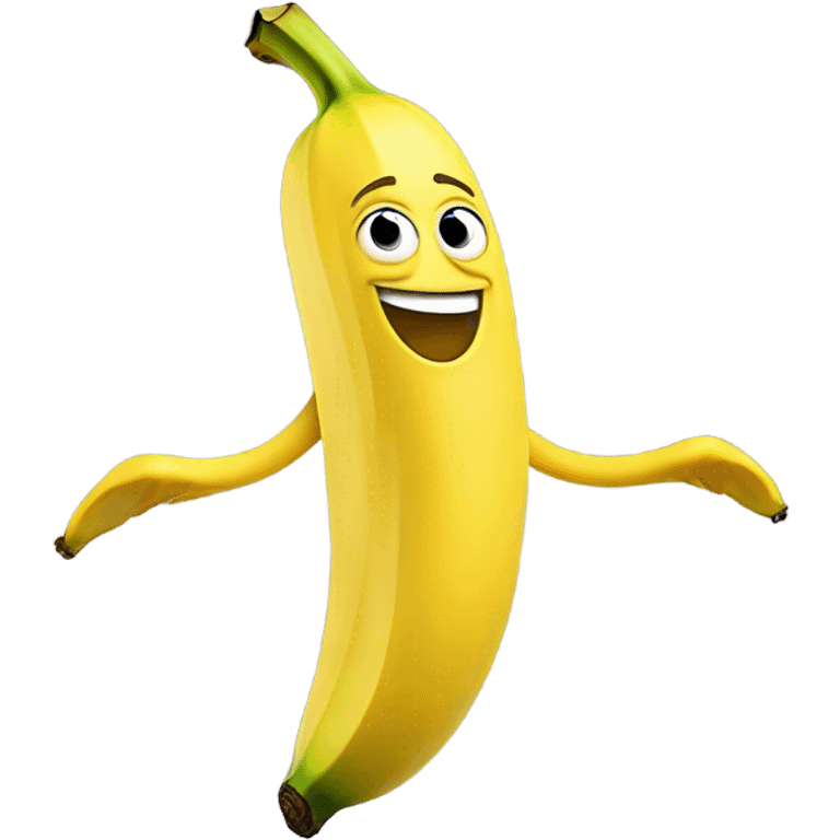 Dancing banana emoji