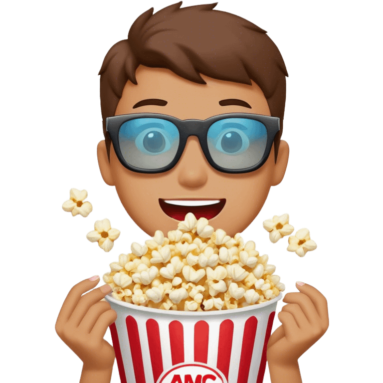 somone at amc movie theater emoji