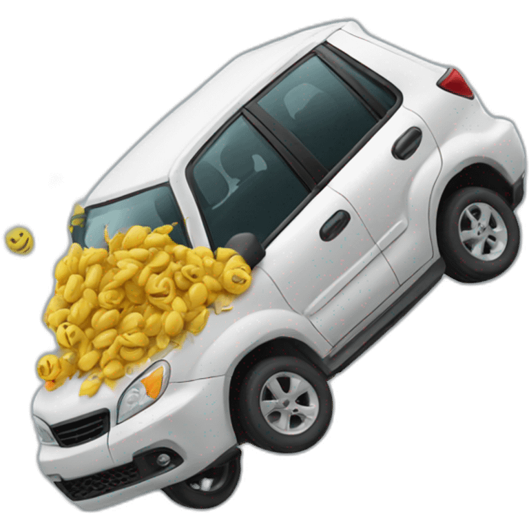 Car-jumped emoji