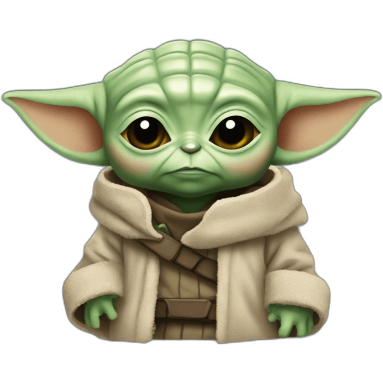 capitan baby yoda emoji