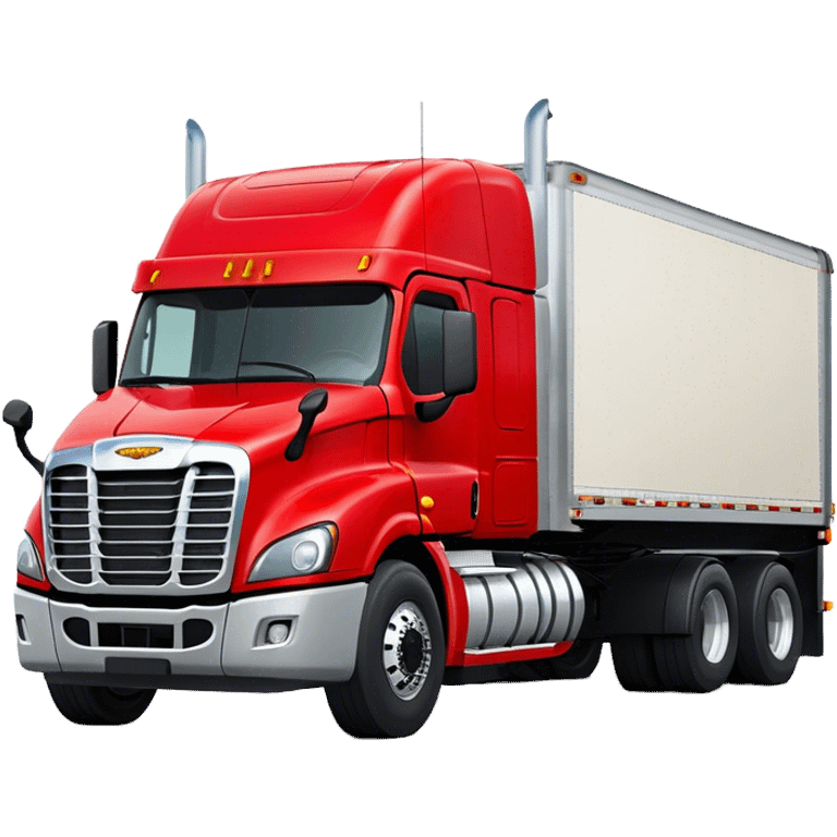 Cattle Truck - Freightliner Cascadia (Model Year: 2021) (Iconic colour: Red) emoji