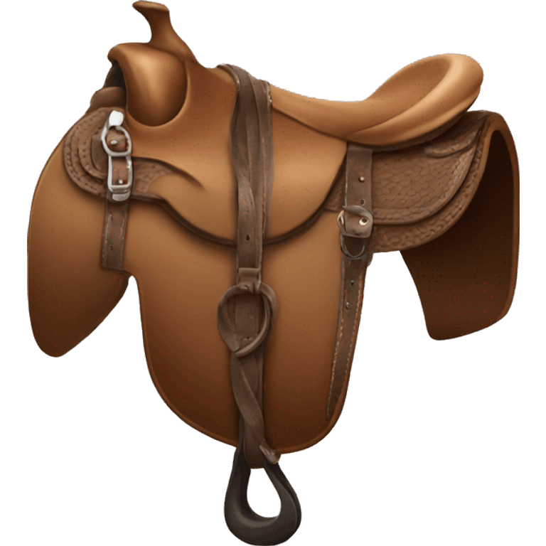 Horse saddle emoji