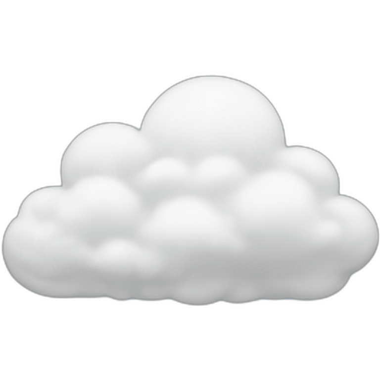 cloud emoji