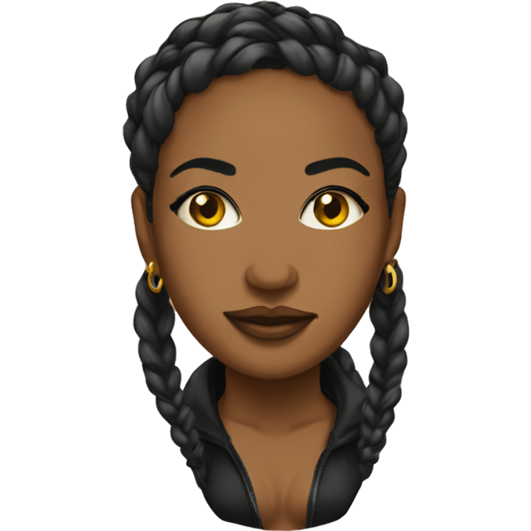 badgyal from jamaican emoji