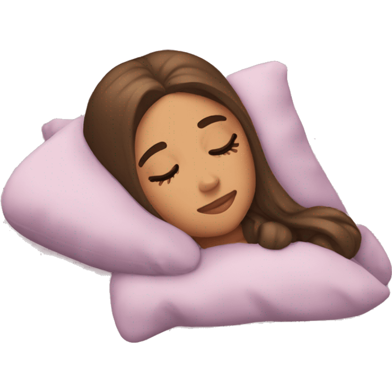 Ariana Grande sleeping emoji