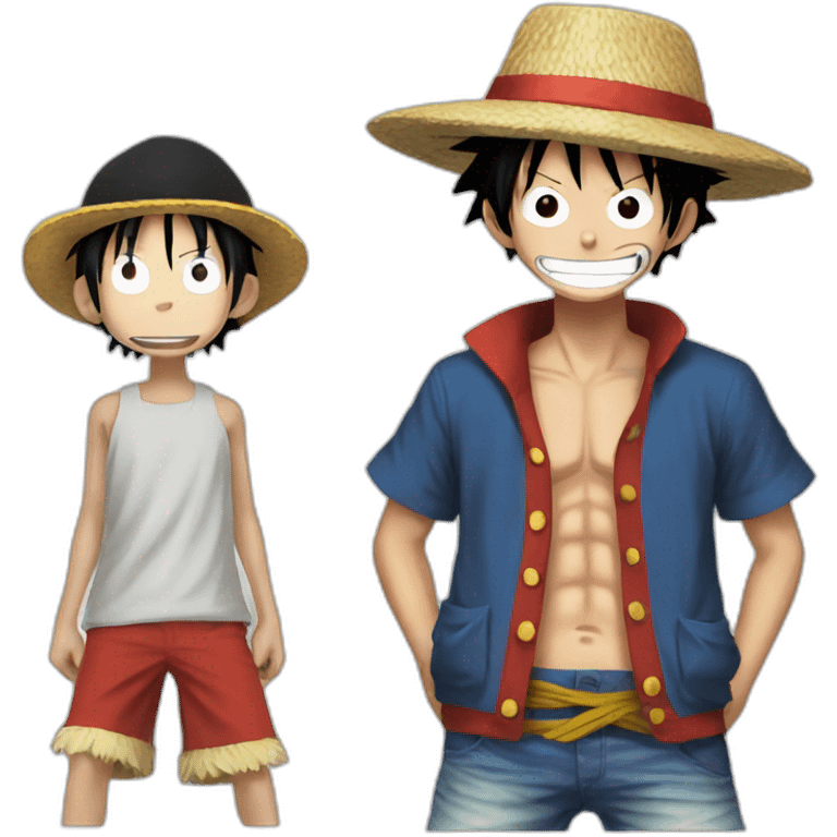 Luffy but a monke emoji