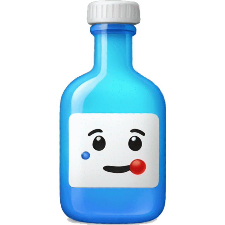 chemicals in bottle emoji