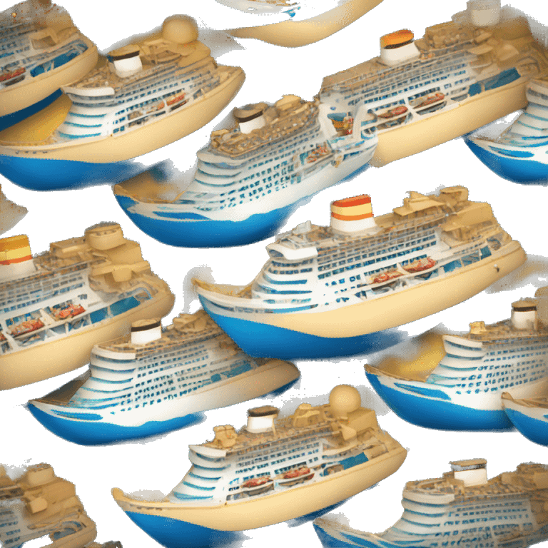 Disney cruiseline boat emoji