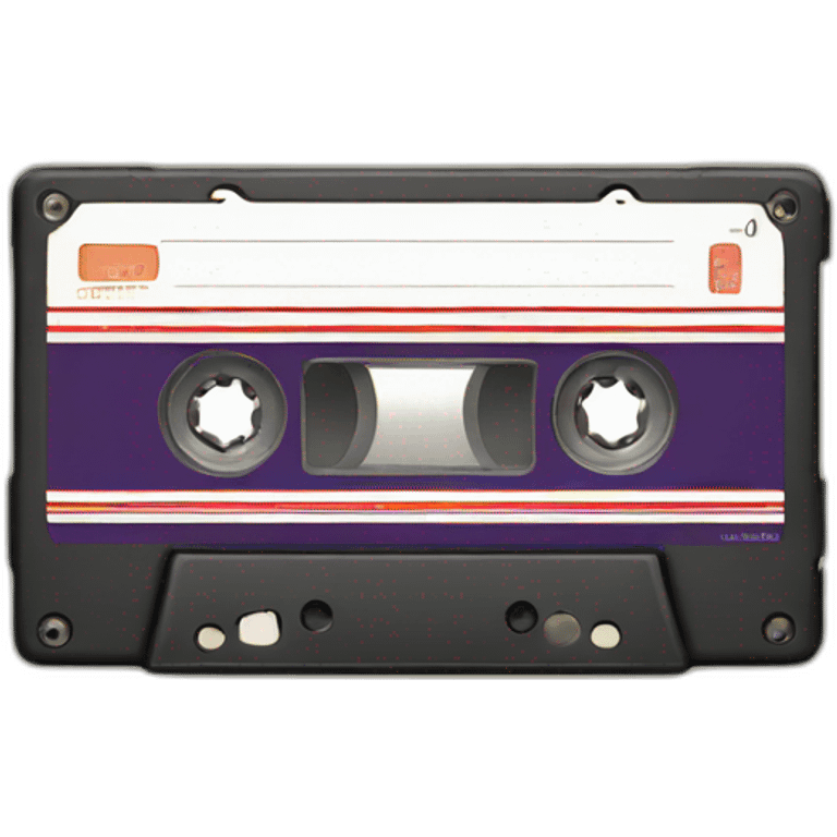 Cassette vintage emoji