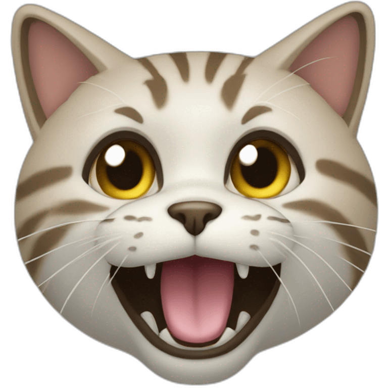 Un chat qui fait caca emoji