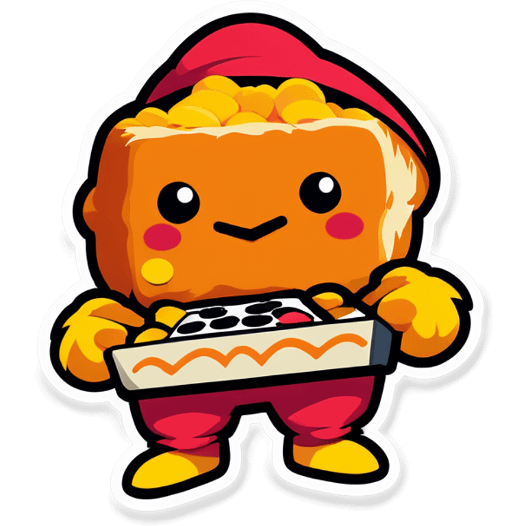 Chicken nugget gamer  emoji