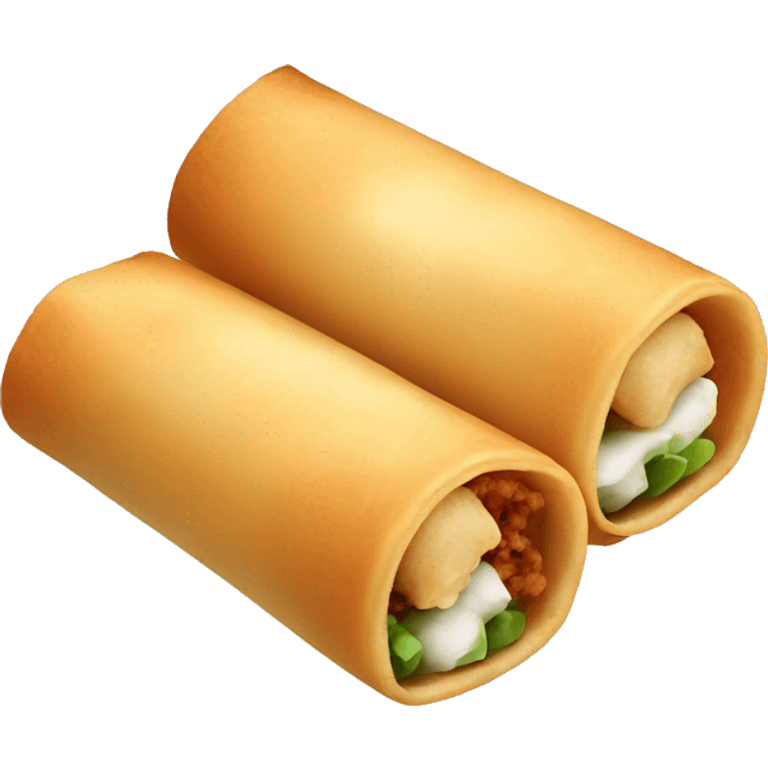 Spring roll  lumpia emoji