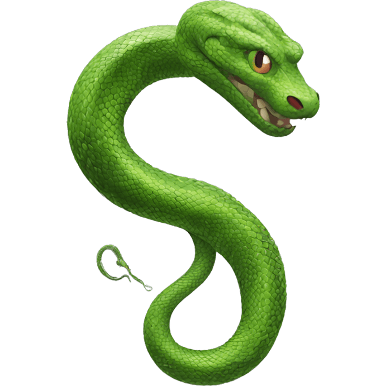 S stylé serpent  emoji