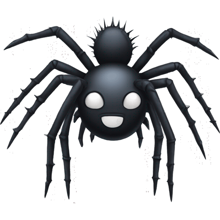 spider with spikes emoji