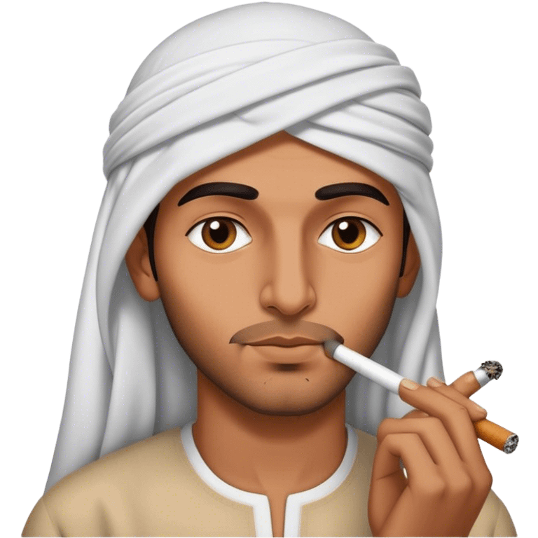 Un arabe qui fume emoji