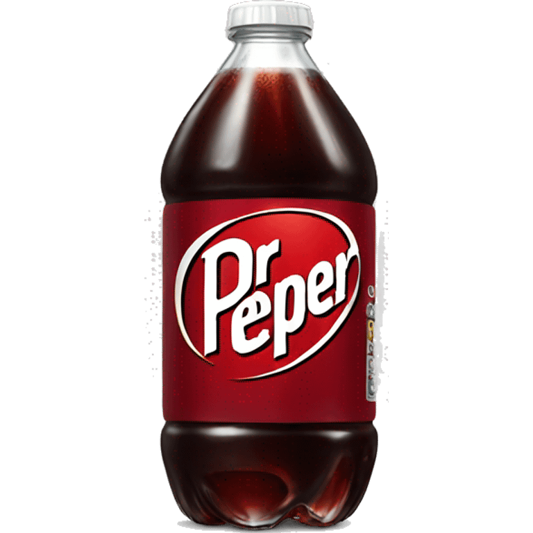 bottle of dr pepper emoji