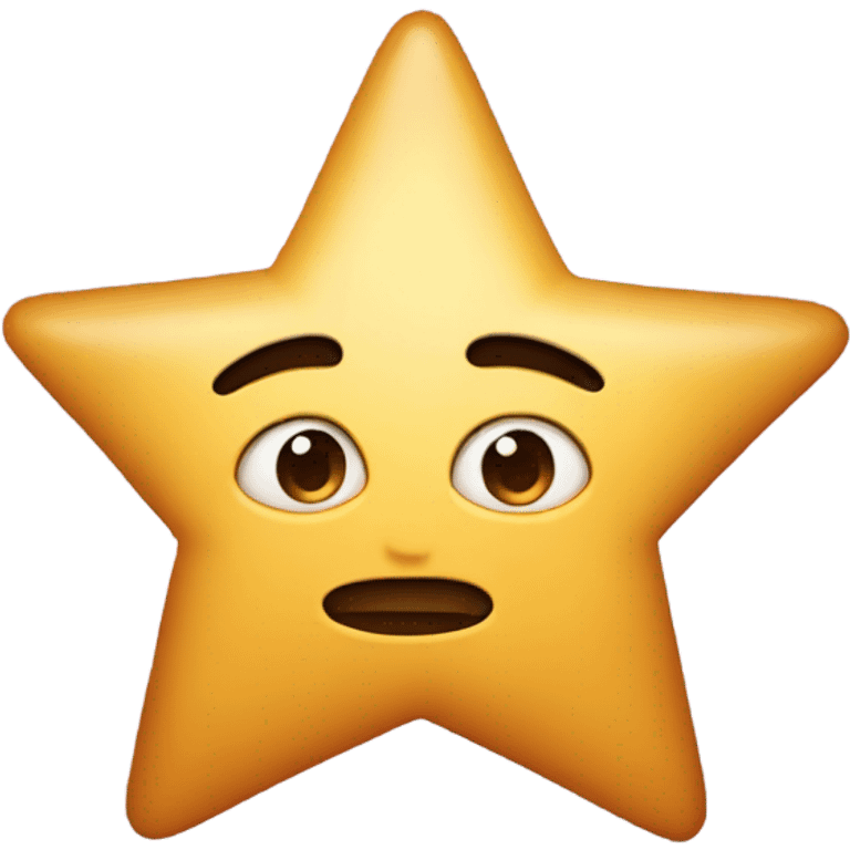 Shorting star emoji