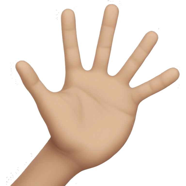 Hand emoji