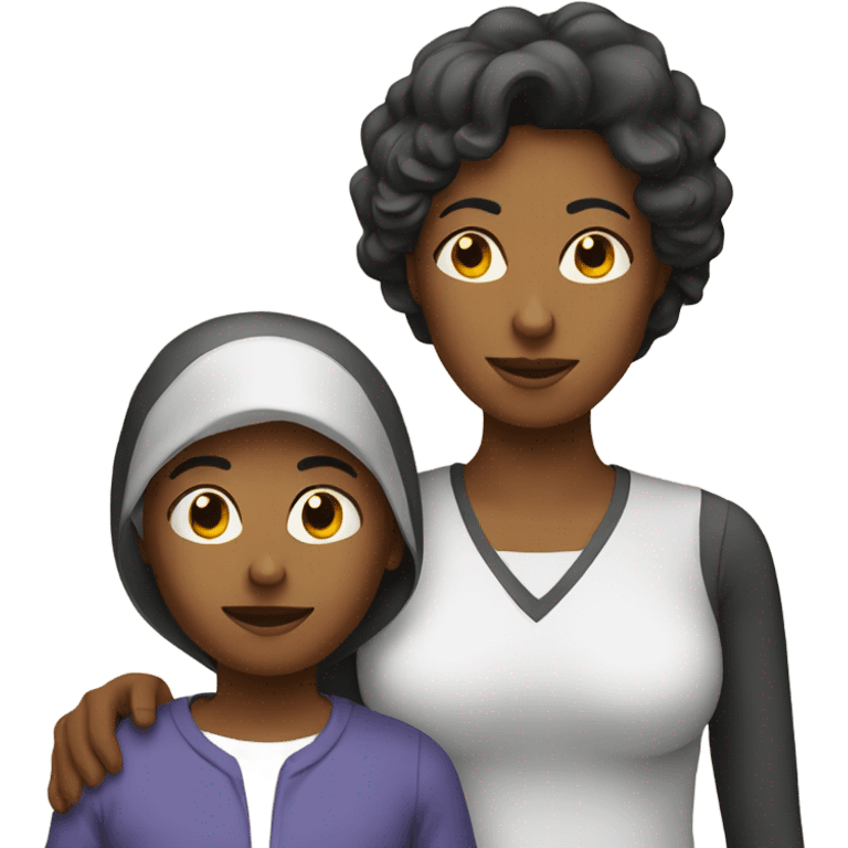 Mother and son emoji