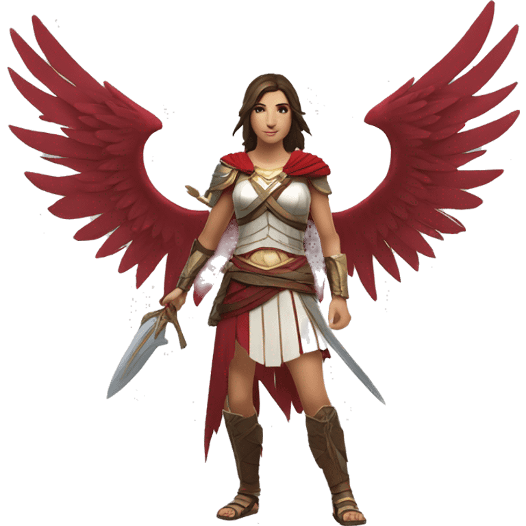 Assassinscreeeodyssey-kassandra-happy emoji