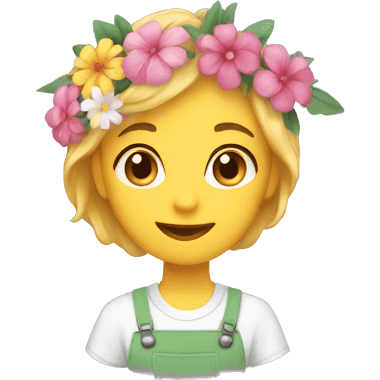 Florist cute emoji