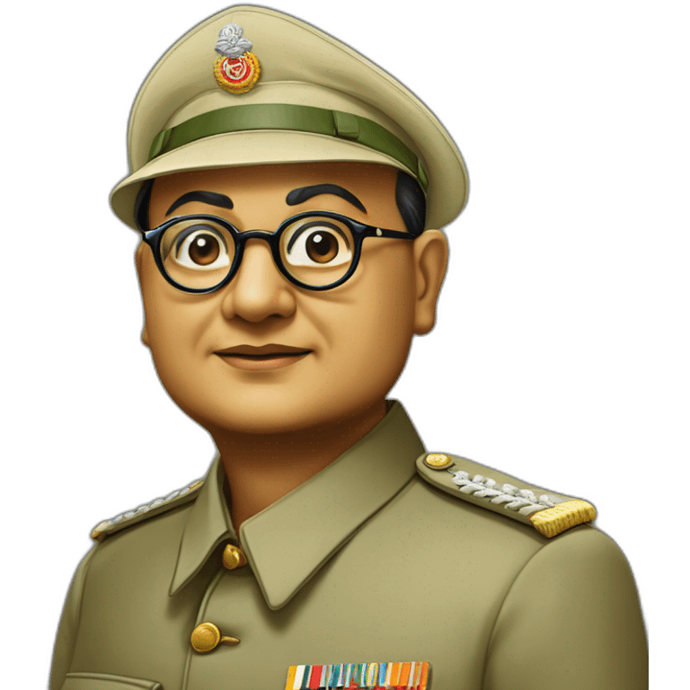 Netaji subhas Chandra Bose emoji