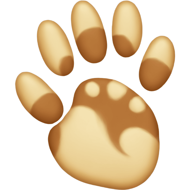 Shiba paw emoji