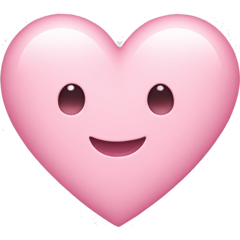 light pink heart emoji emoji