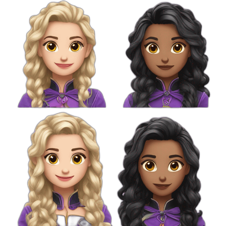 Evie de descendants 3 emoji