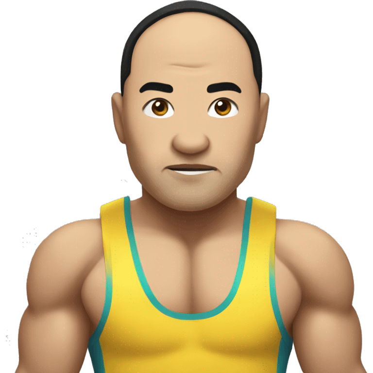 Kazakh arm-wrestler emoji