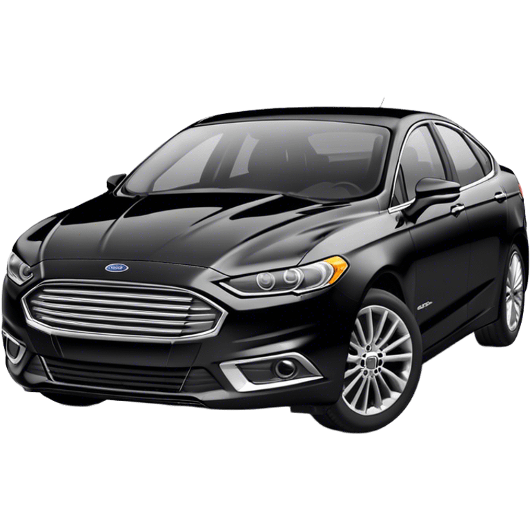 black Ford fusion  emoji