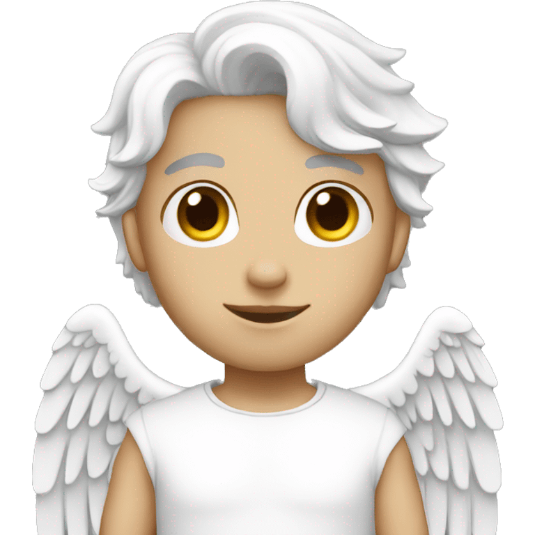 White angel emoji