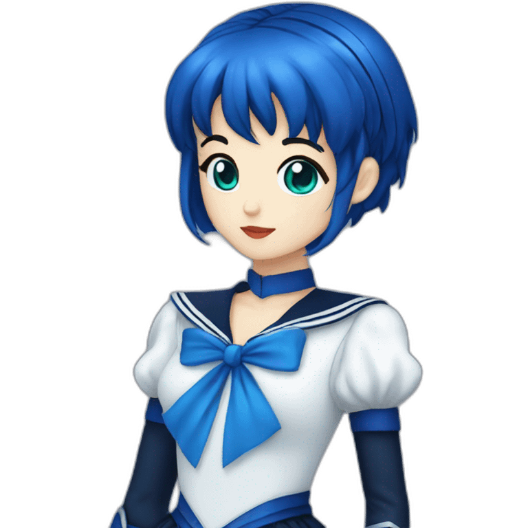 gothic sailor mercury emoji