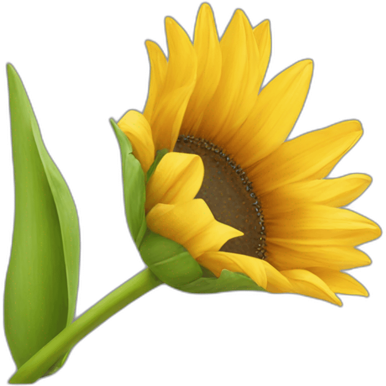 Tournesol tulipes emoji