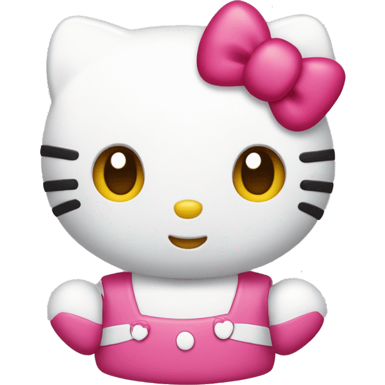 Hello kitty qui est amoureuse  emoji