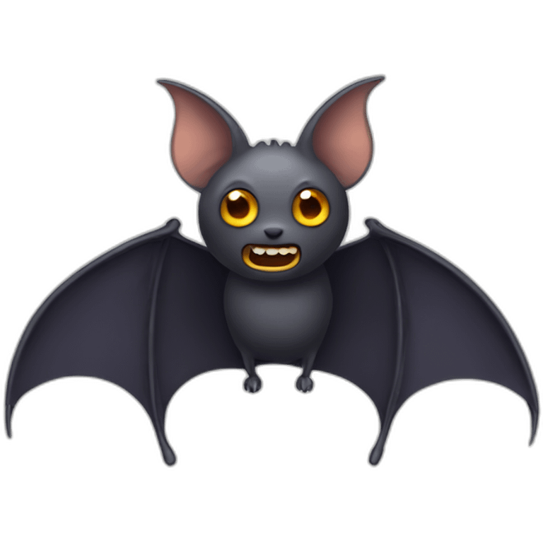 bat with human legs emoji