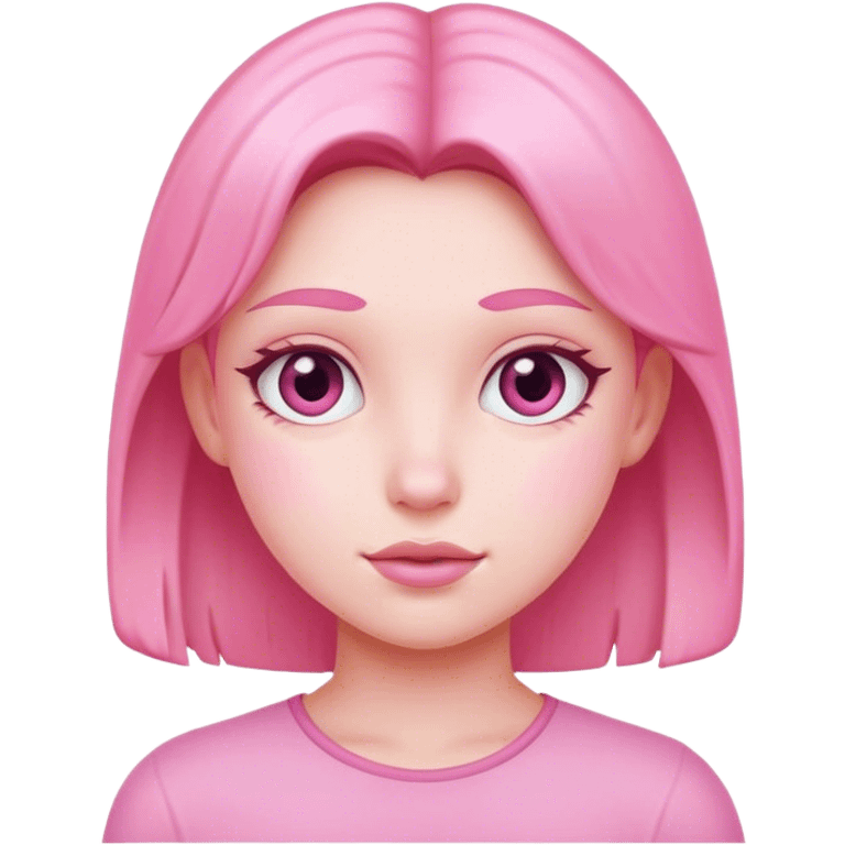 Pink girl  emoji