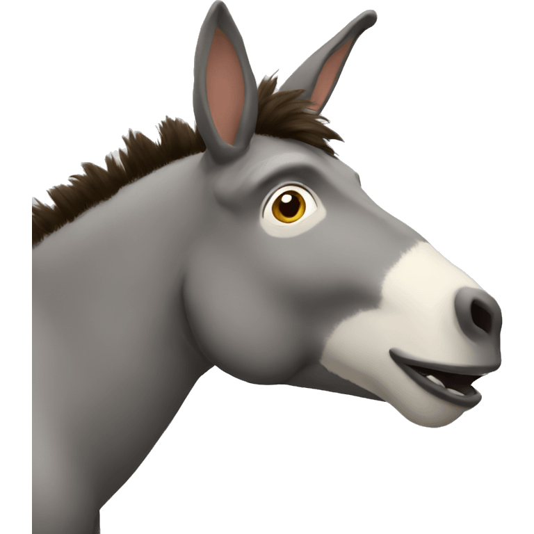 Donkey from Shrek emoji