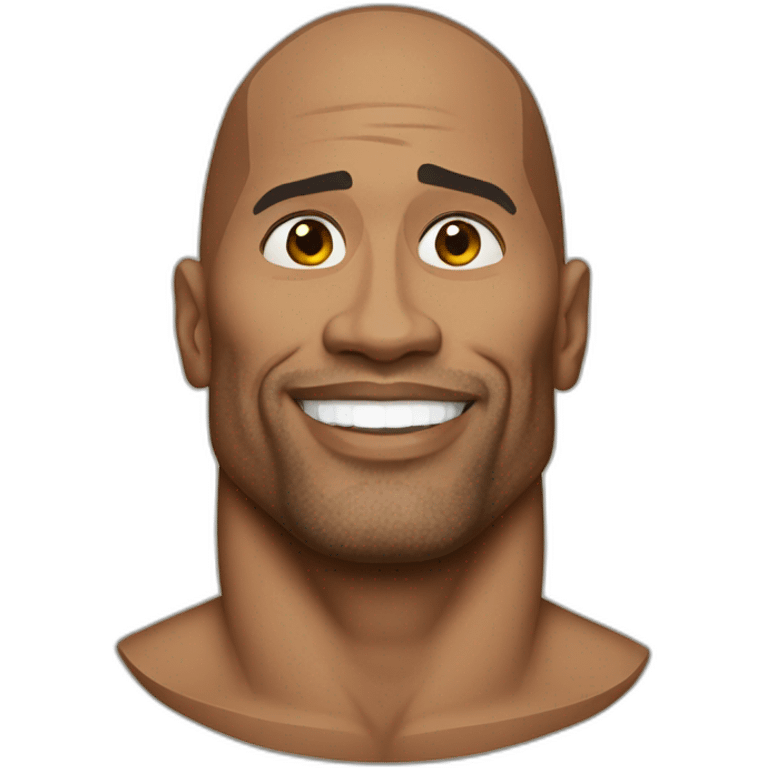 Dwayne Johnson emoji