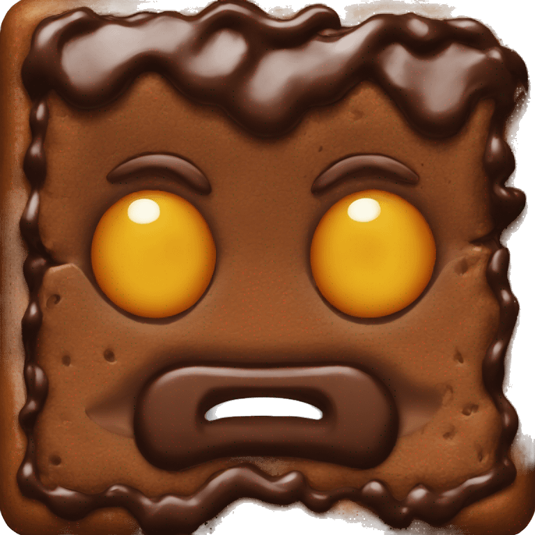 Brownie  emoji