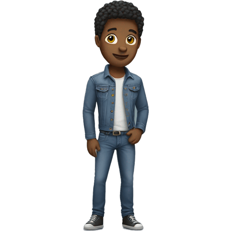 An adult in jeans emoji