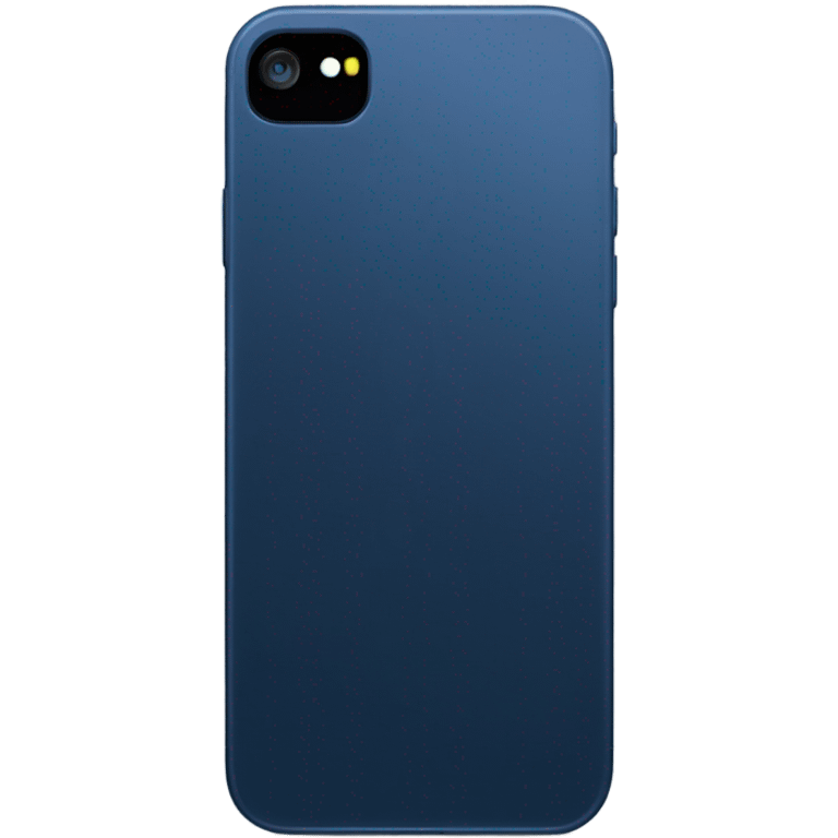 realistic dark blue iphone emoji