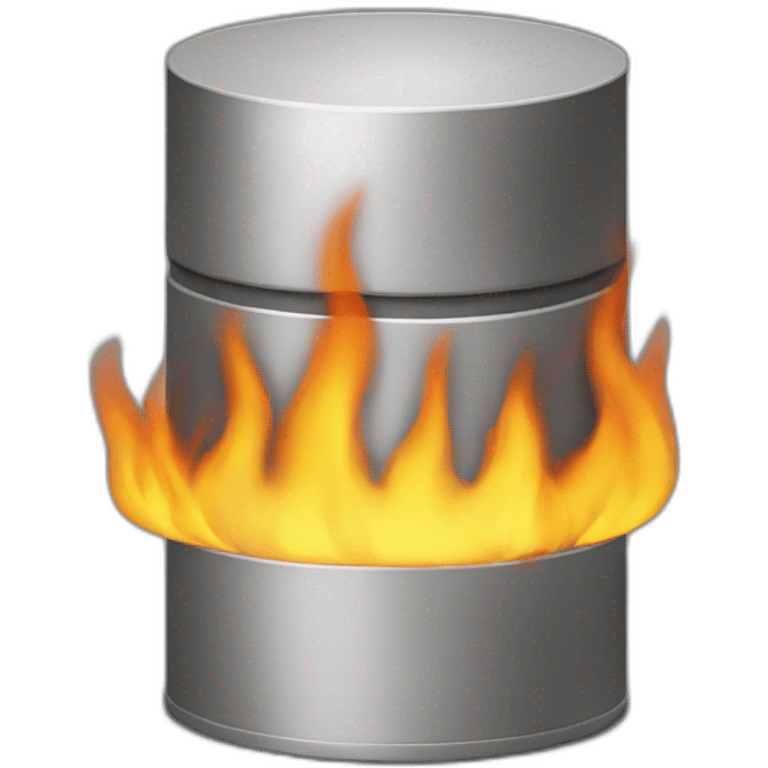 burning database emoji