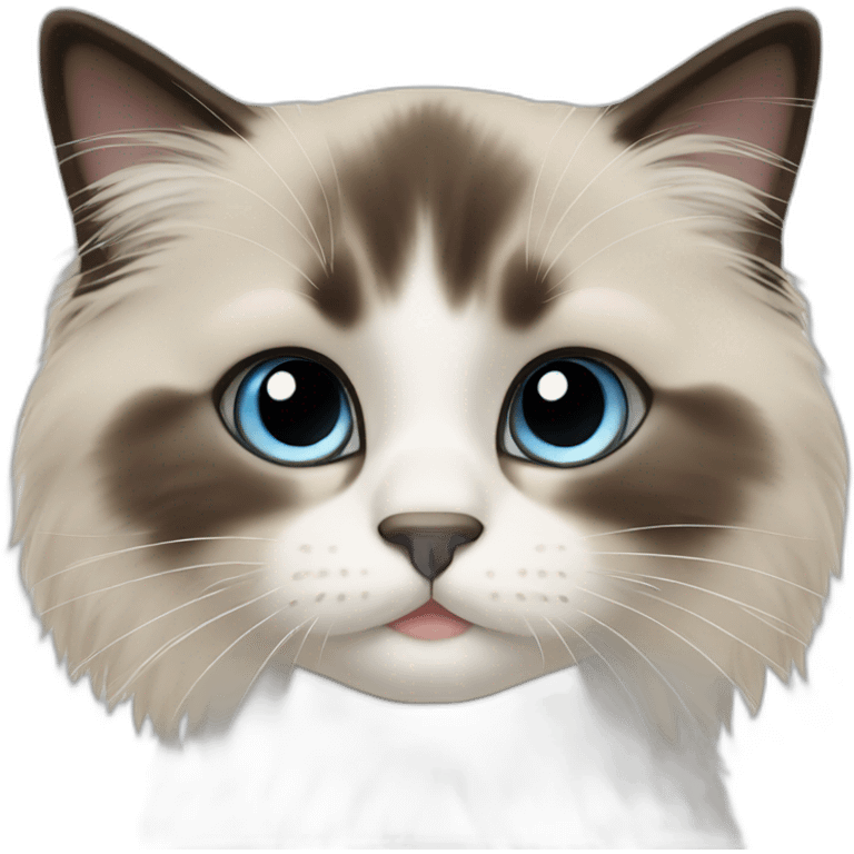 ragdoll kitten emoji