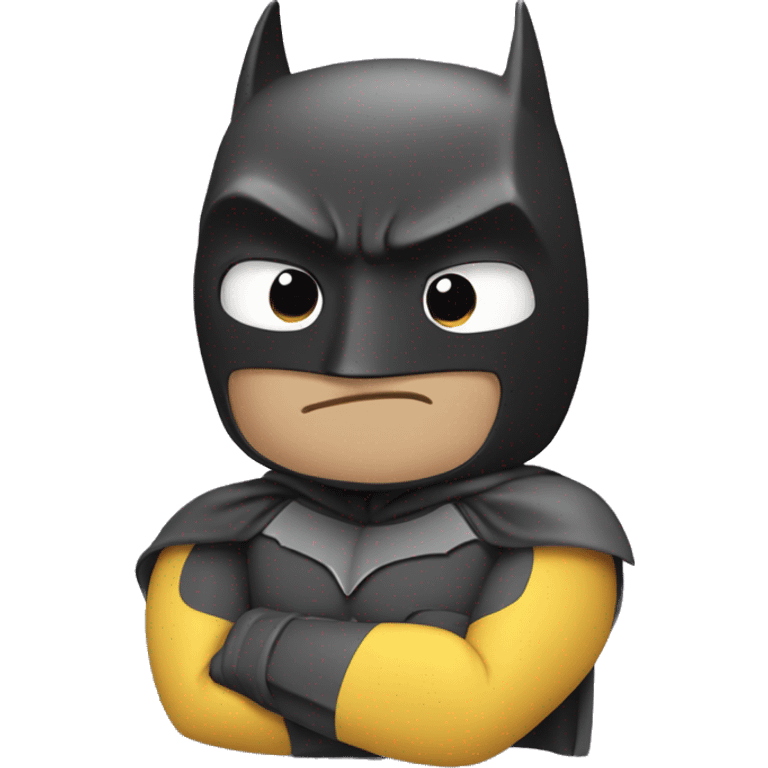 Goodnight lazy Batman  emoji