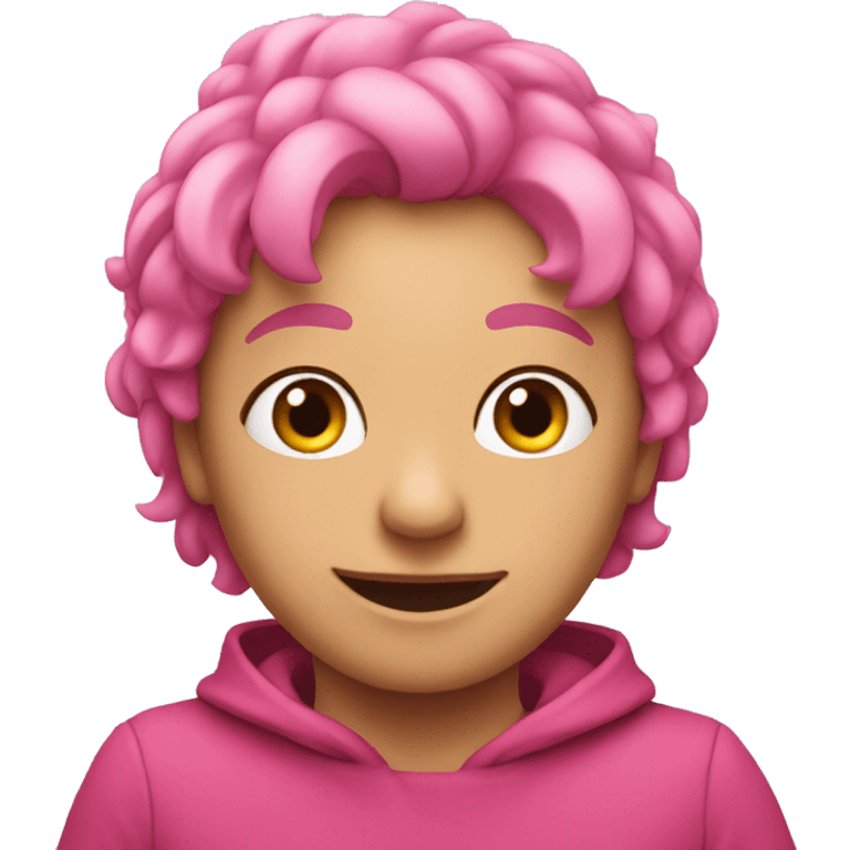 pink hart emoji