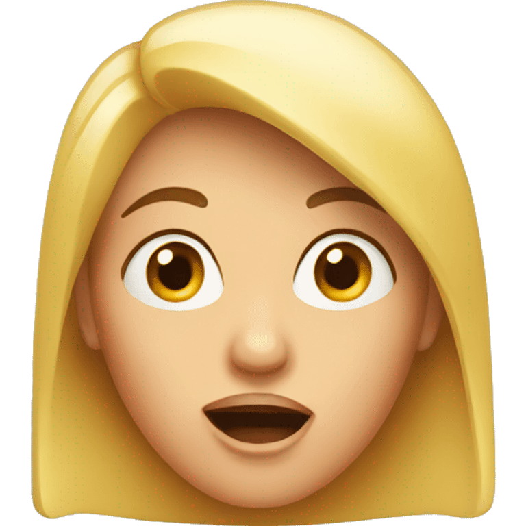 surprised woman emoji